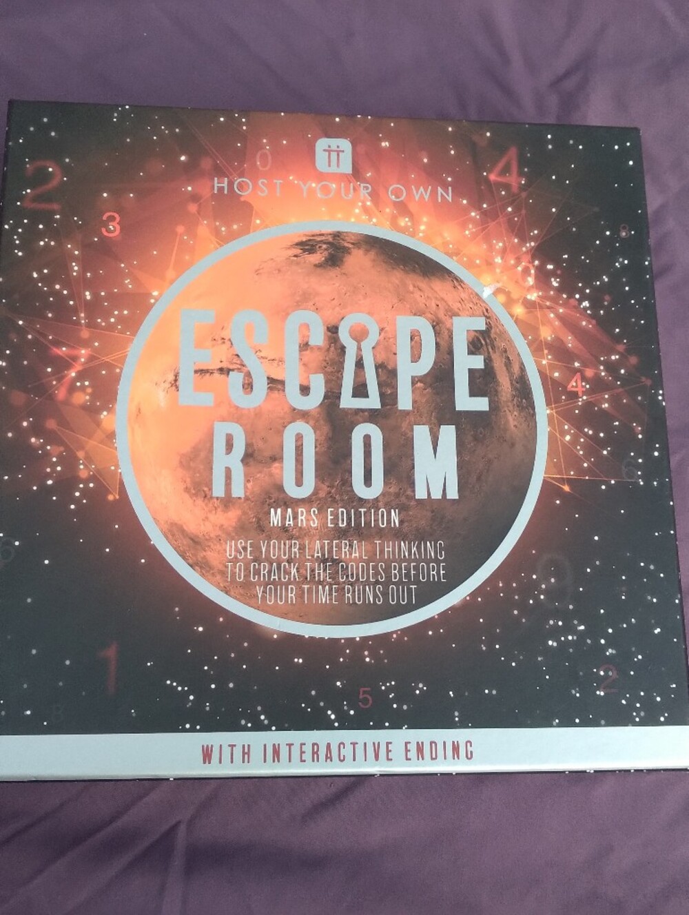 Escape Room Mars Edition Coffee Table Book - Orange Planet Cover